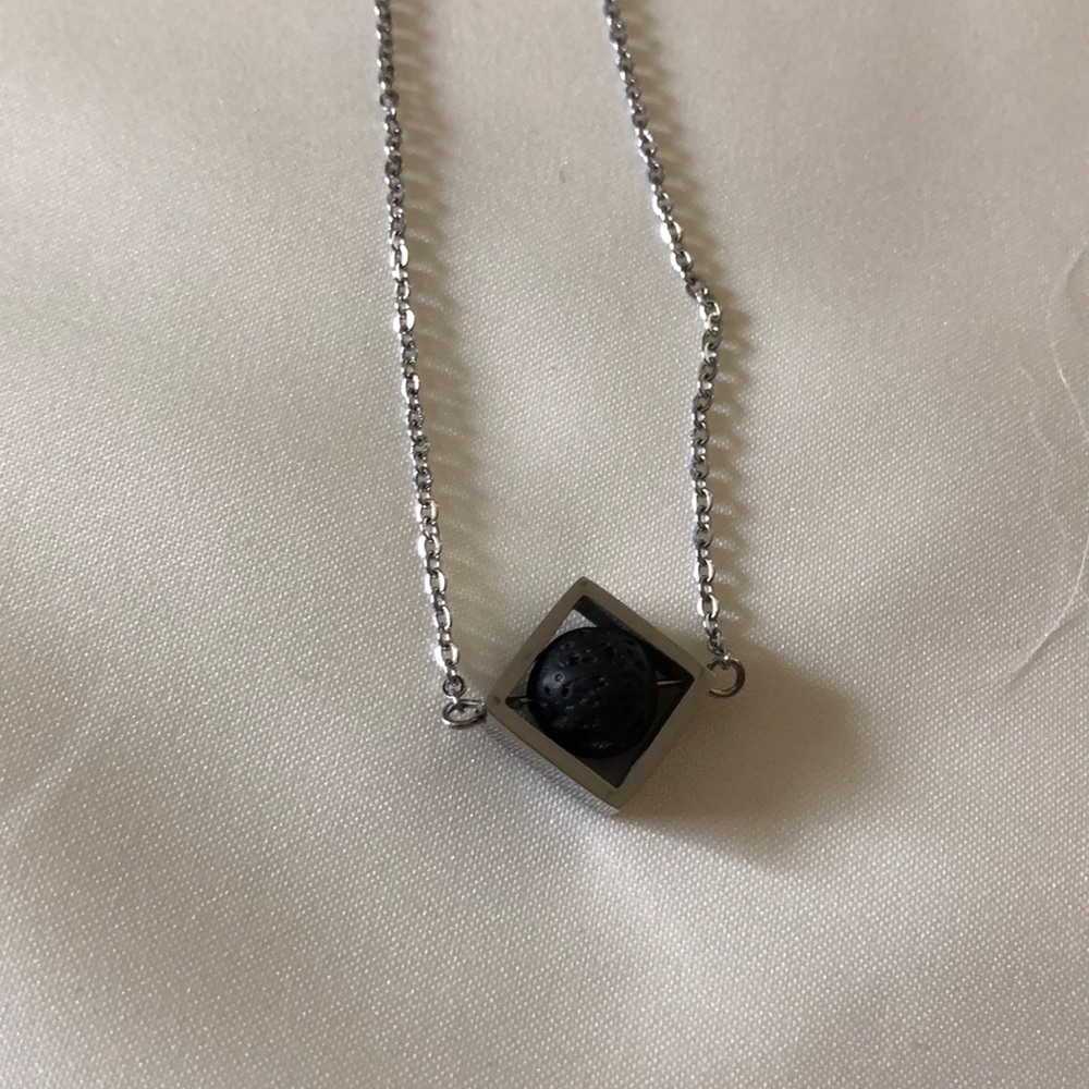 Lava Bead Essential Oil Diffuser Necklace